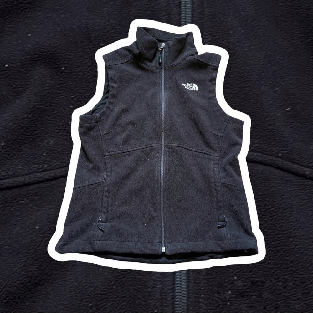 Black north face women’s sweater vest